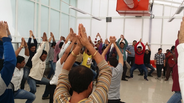 Corporate Yoga